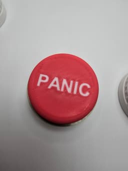 PANIC Button Clicker 3d model