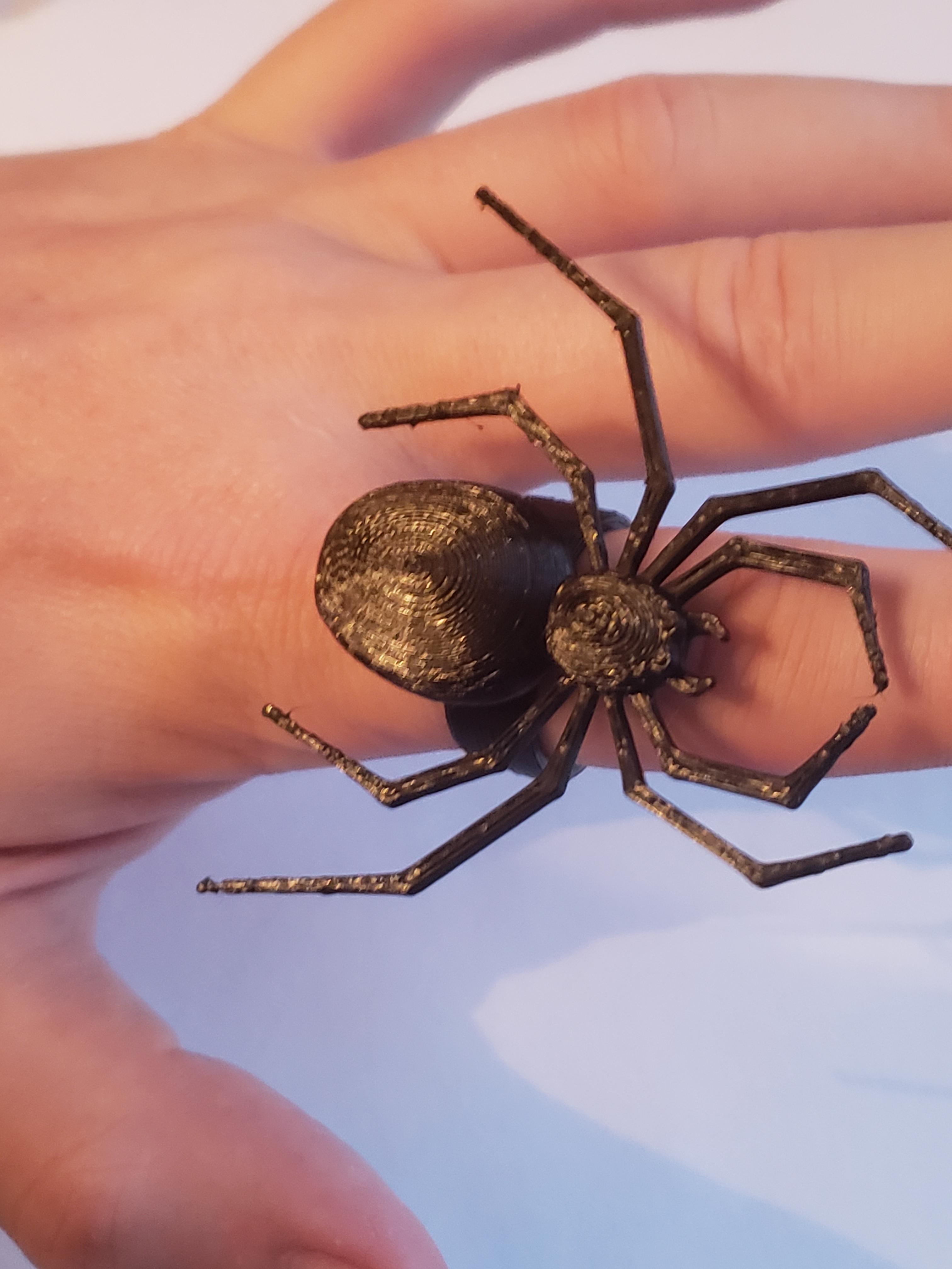 Spider Rings for Halloween Costume - Medium - 3d model