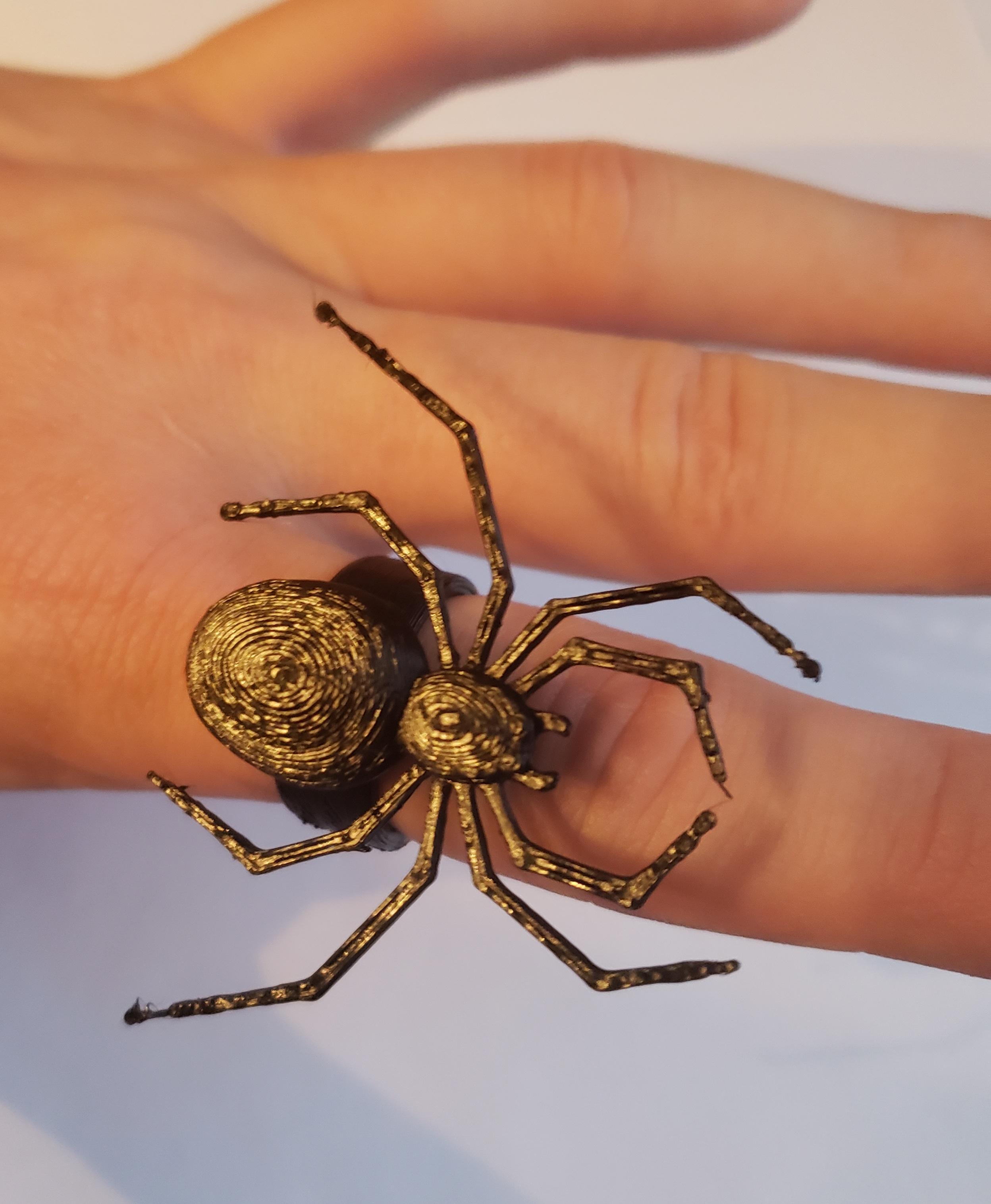 Spider Rings for Halloween Costume - Small - 3d model