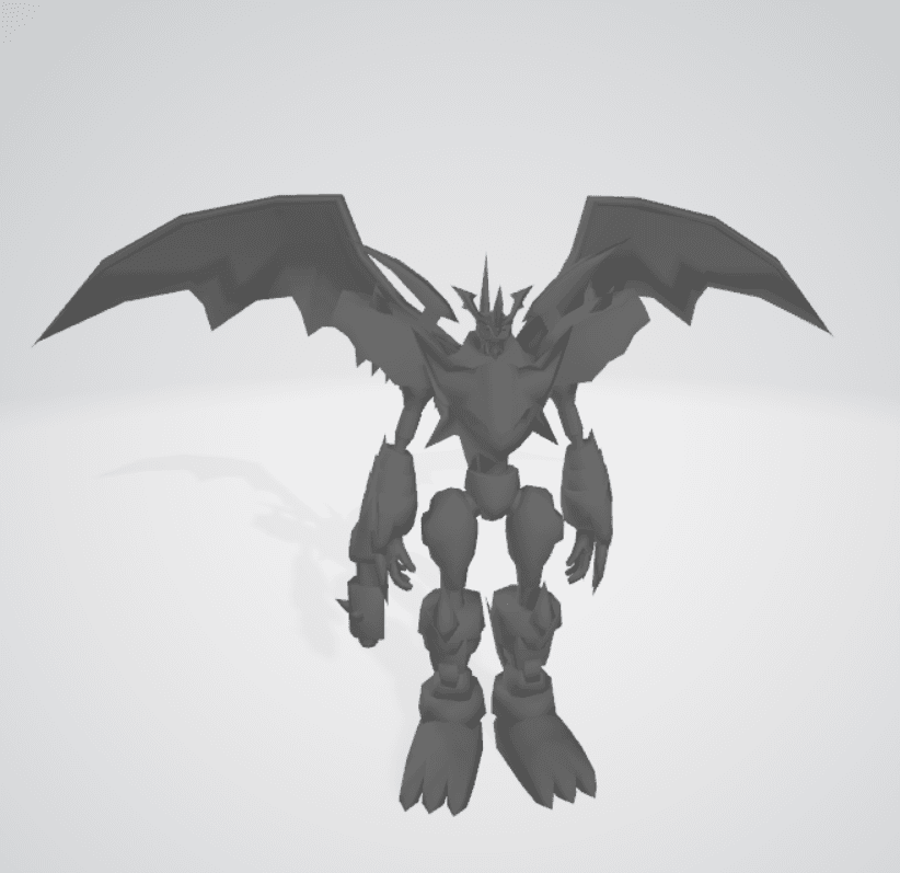 Emperor Dragon Armored Beast Battle Form#帝皇龙甲兽战斗形态#Digimo 3d model