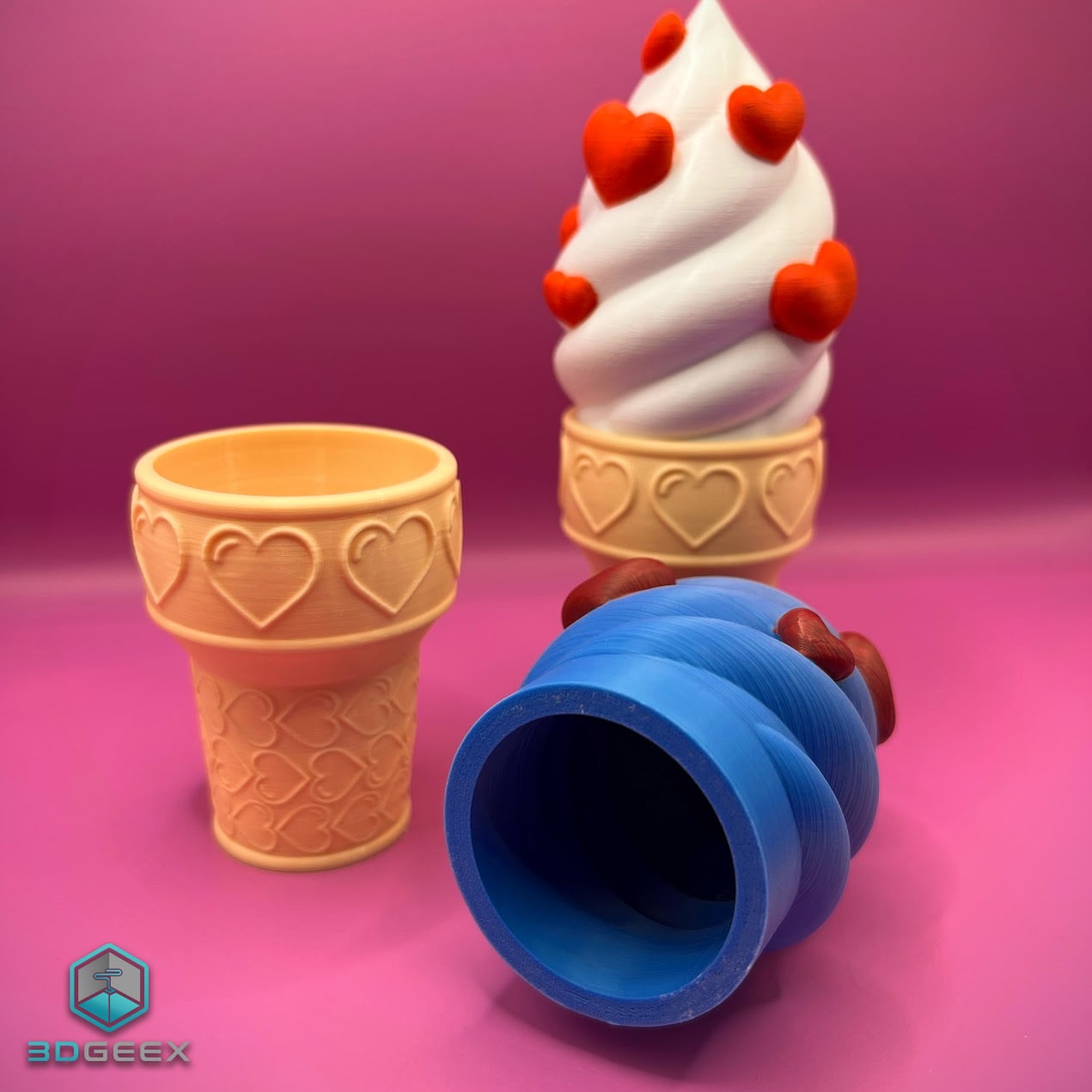 I Love ICE CREAM 3d model