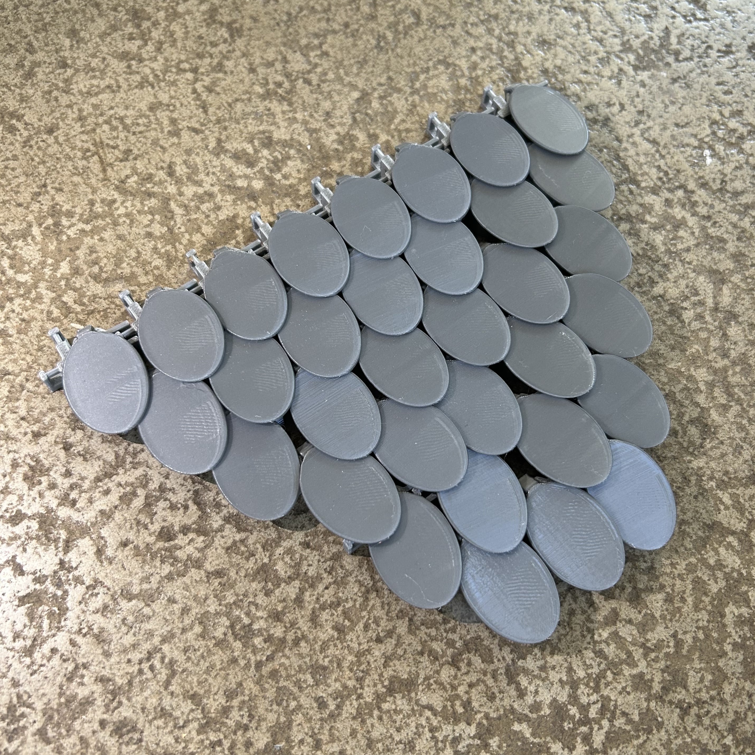 Conectable Rounded Scale Plate 3d model