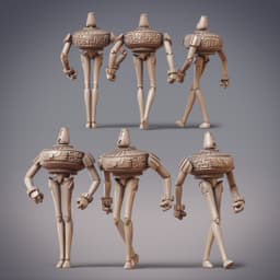 Ancient Robots - Ahurazad Homunculus (Pre-supported) 3d model