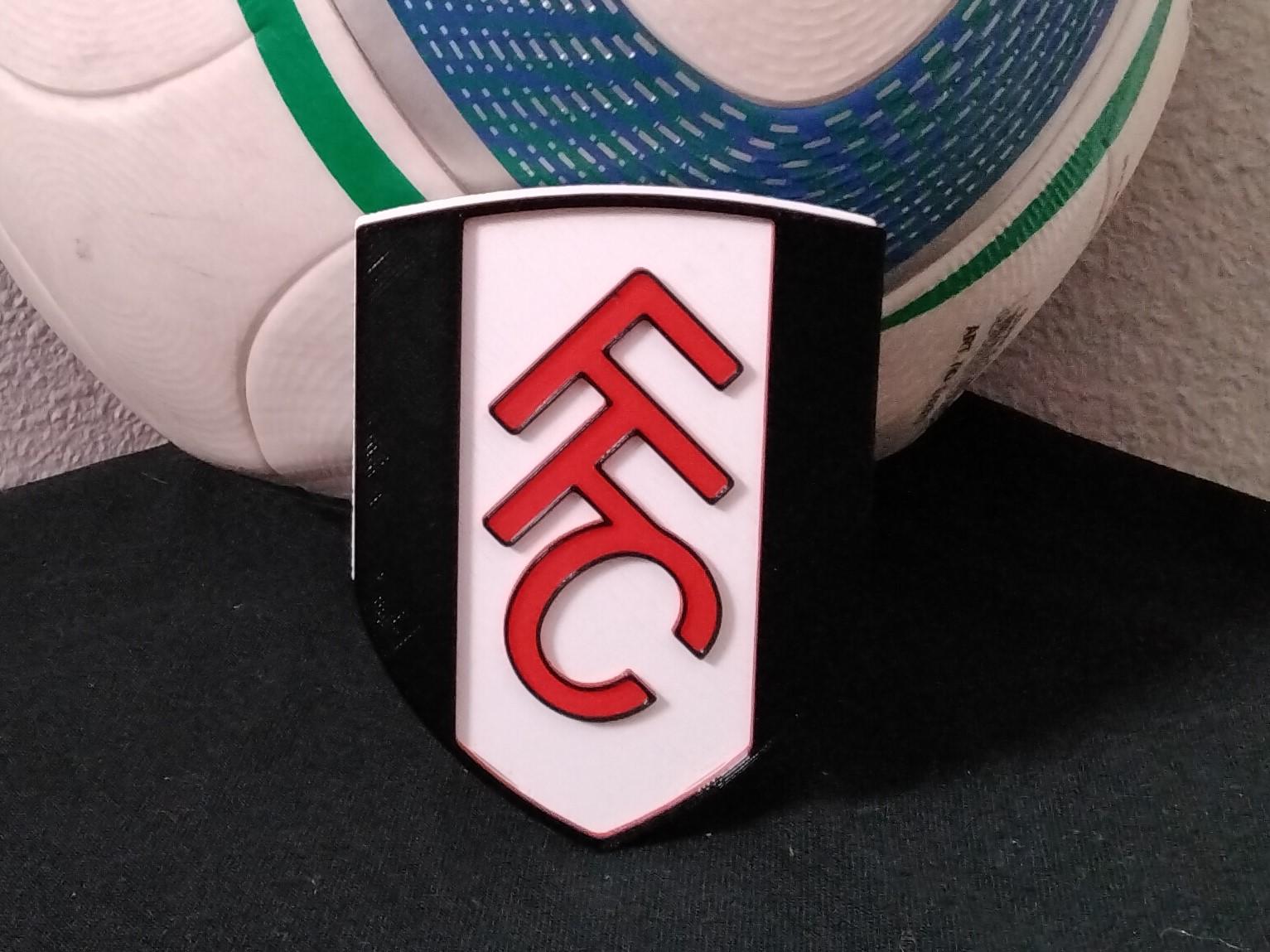Fulham FC coaster or plaque 3d model