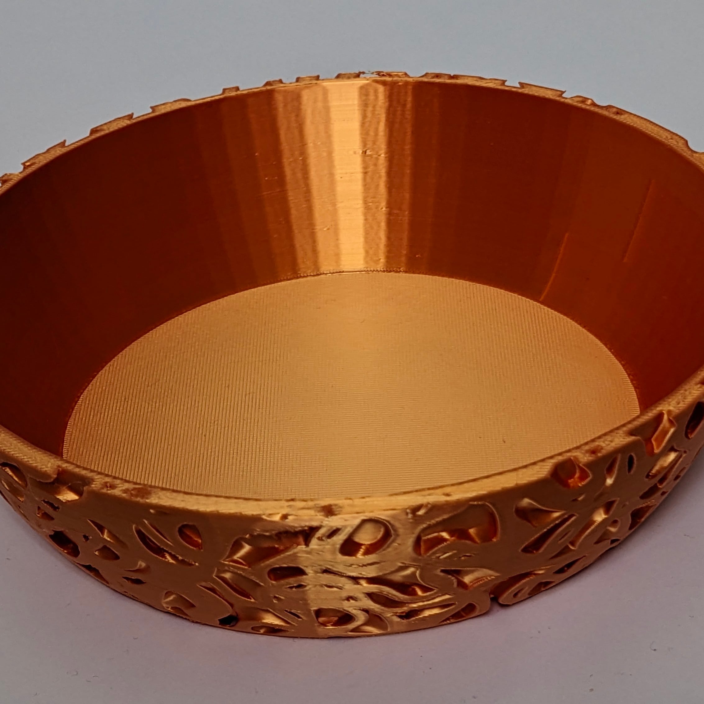 Overlapped Gyroids Lattice Bowl 3d model