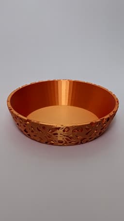Overlapped Gyroids Lattice Bowl 3d model