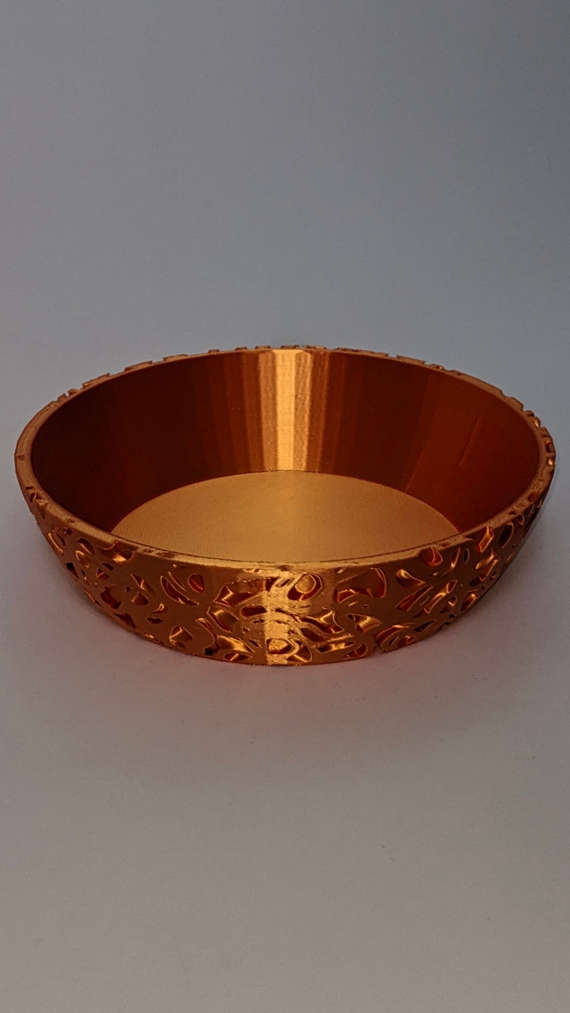 Overlapped Gyroids Lattice Bowl 3d model