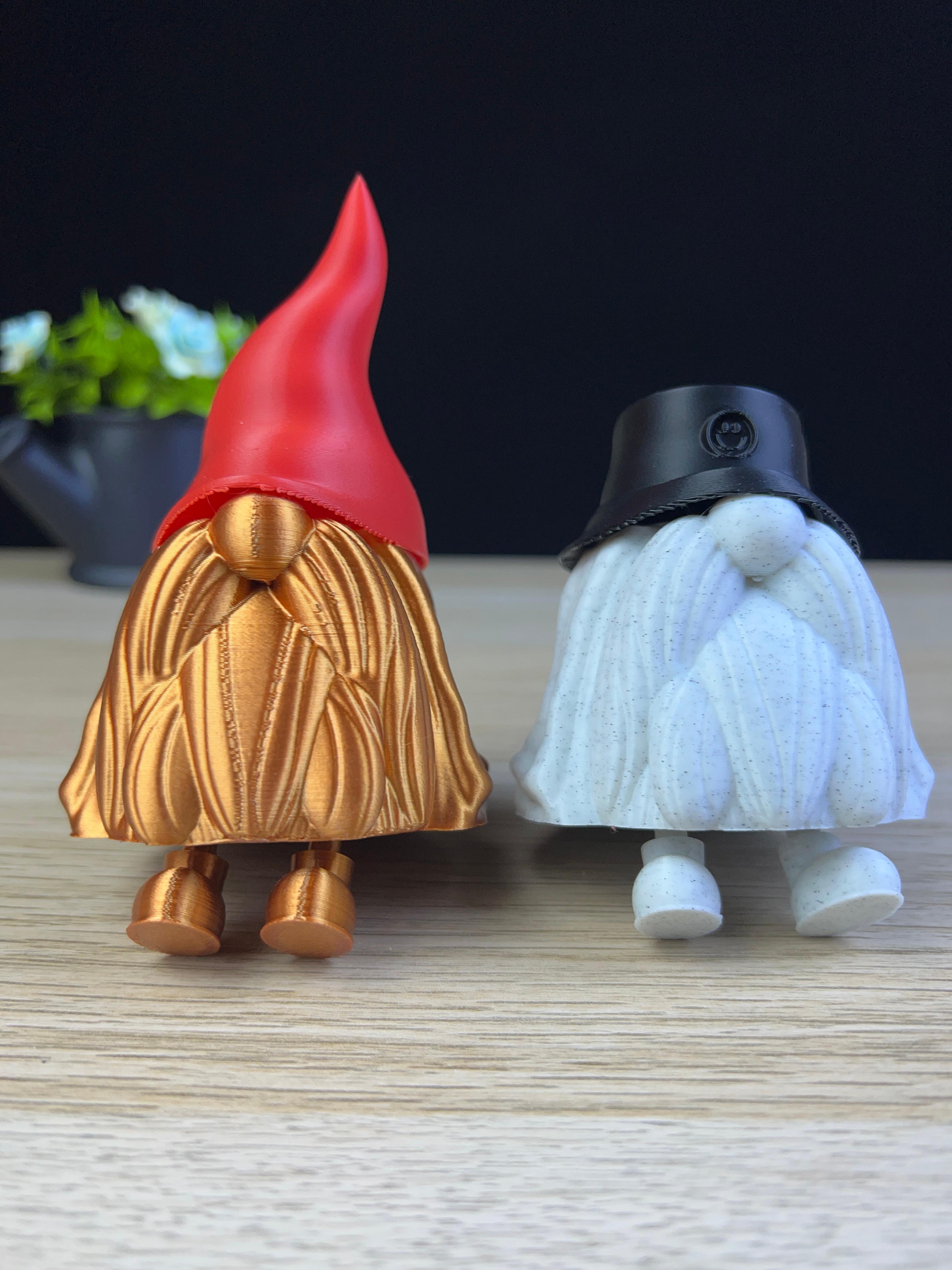 Chilling gnome - Multicolor 3d model