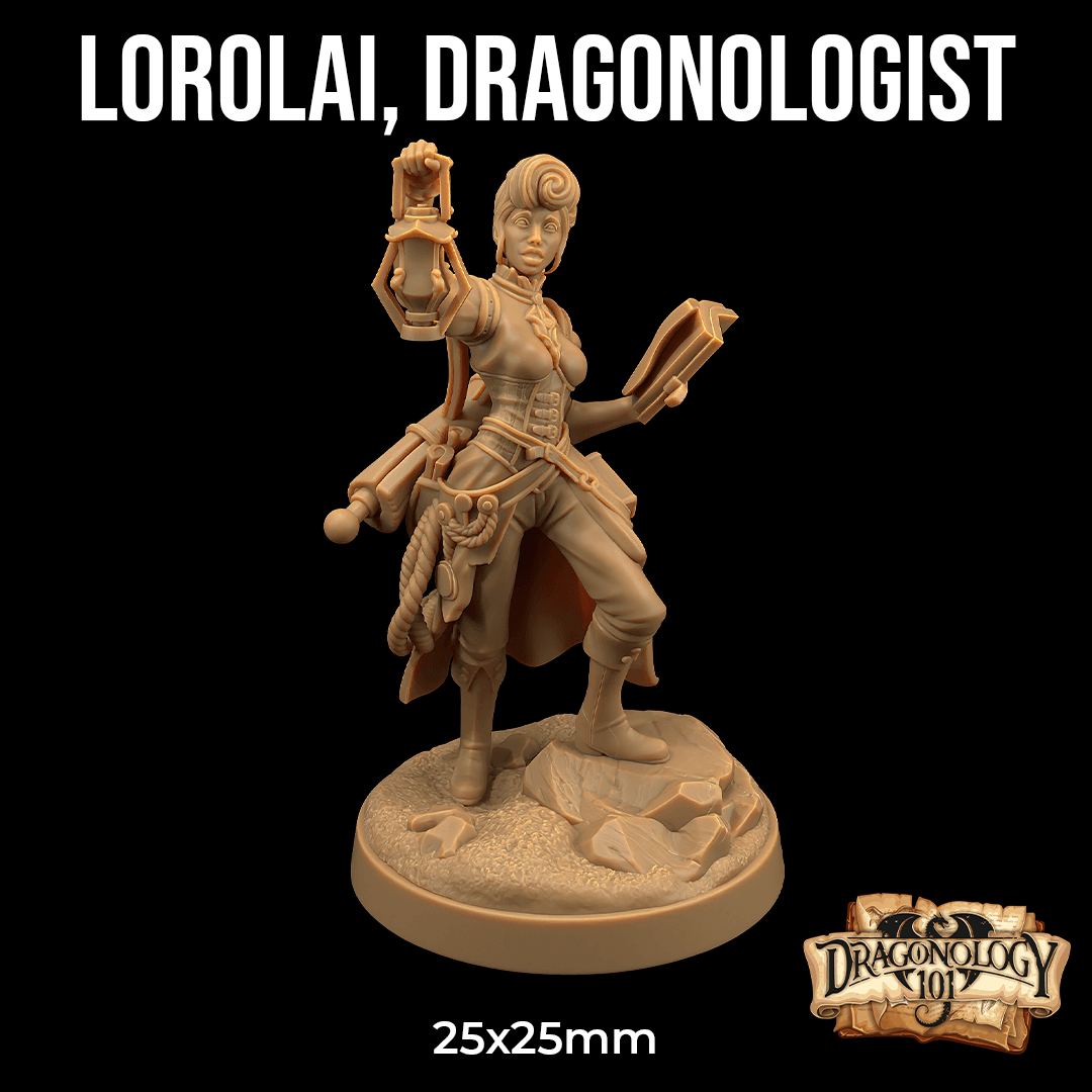 Lorolai Dragonologist 3d model