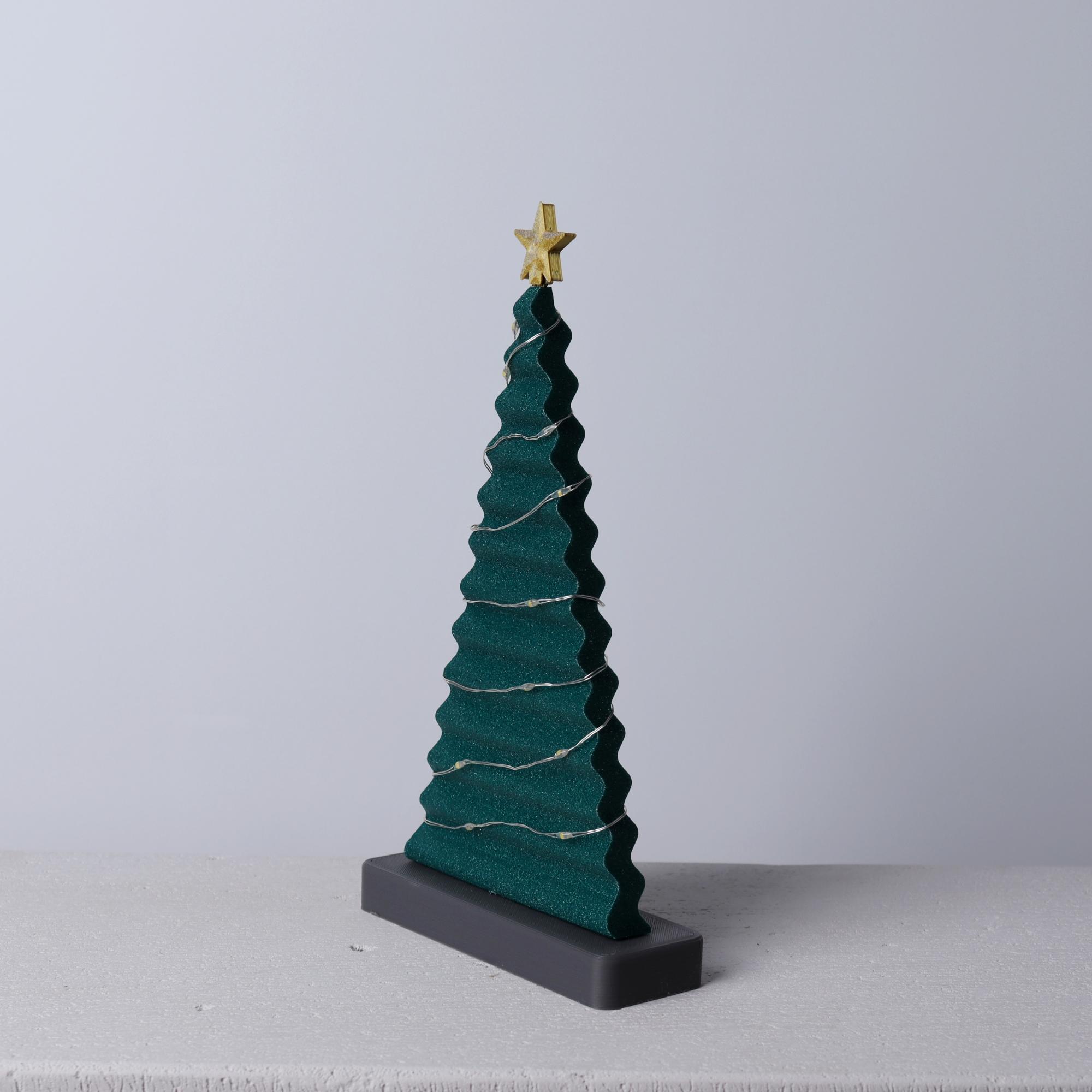 Wavy Christmas Tree | Christmas Decor 3d model