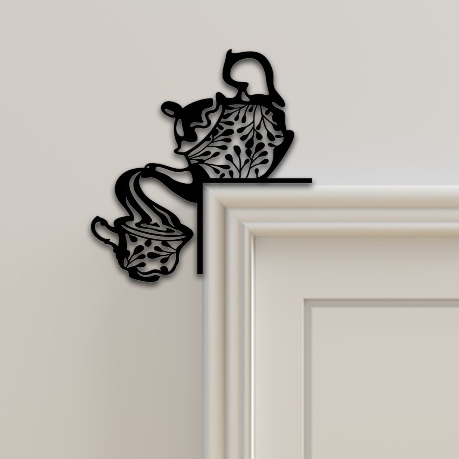 Tea Door Corner Decor 3d model