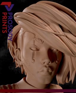 Cyberpunk Femme Fatale Rhyss - 75mm 3d model