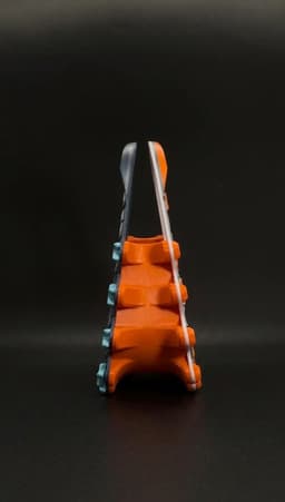MforS 3D-printed Handbag & Clutch - V2/04 - Stars Pattern 3d model