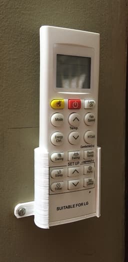 LG inverter AC Remote Wall Mount 3d model