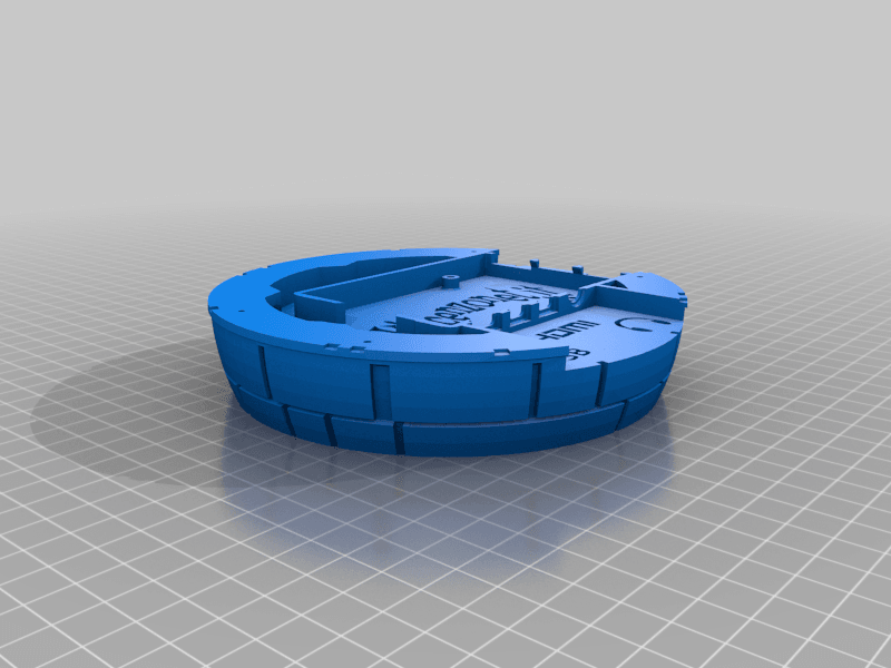Starwars Death Star Raspberry Pi 4 Case 3d model