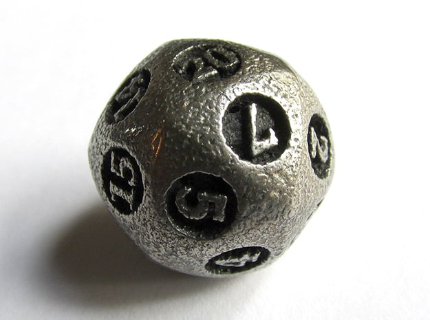 Overstuffed d20 3d model