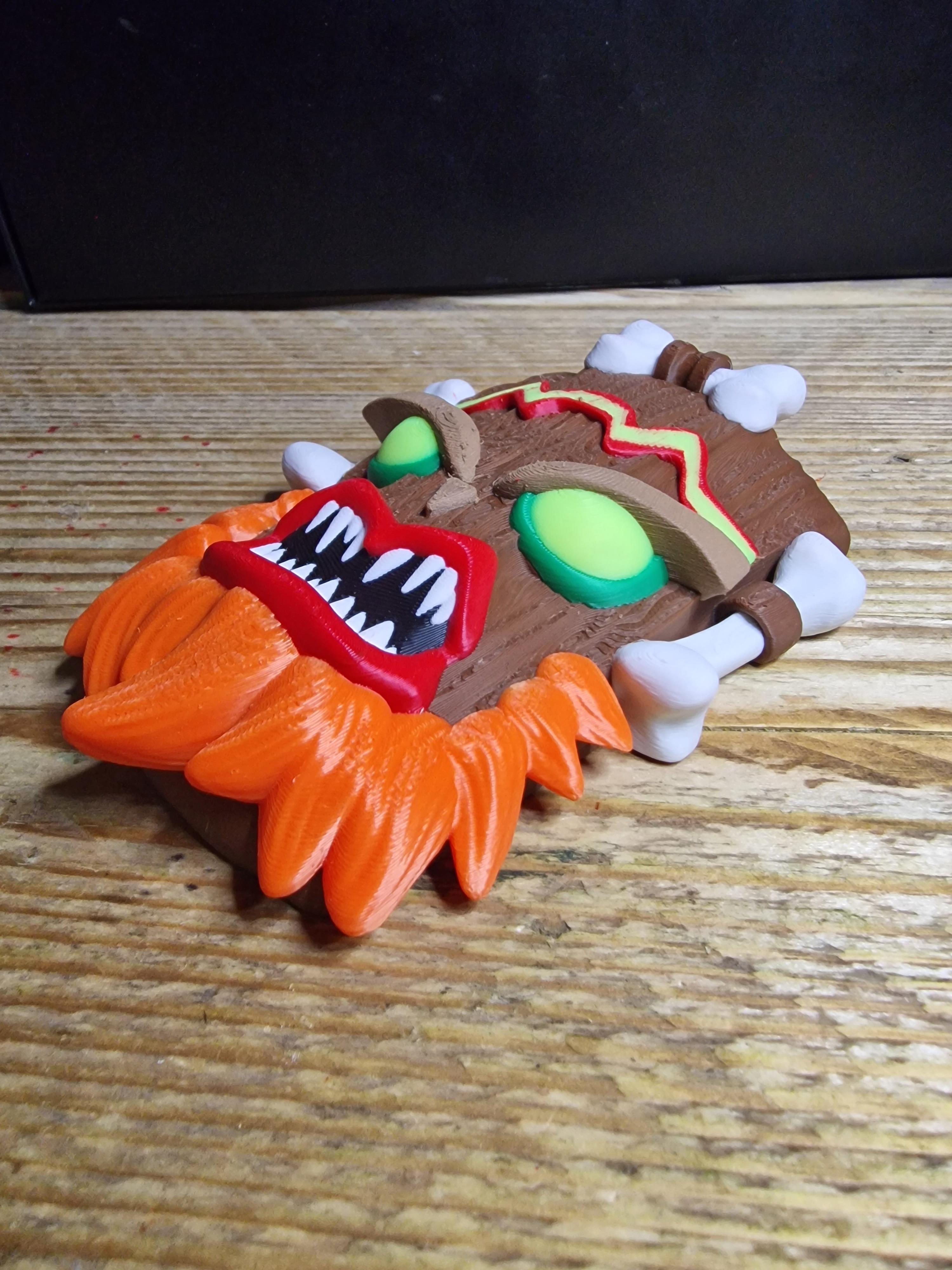 Uka Uka Crash Bandicoot Display Mask 3d model