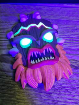Uka Uka Crash Bandicoot Display Mask 3d model