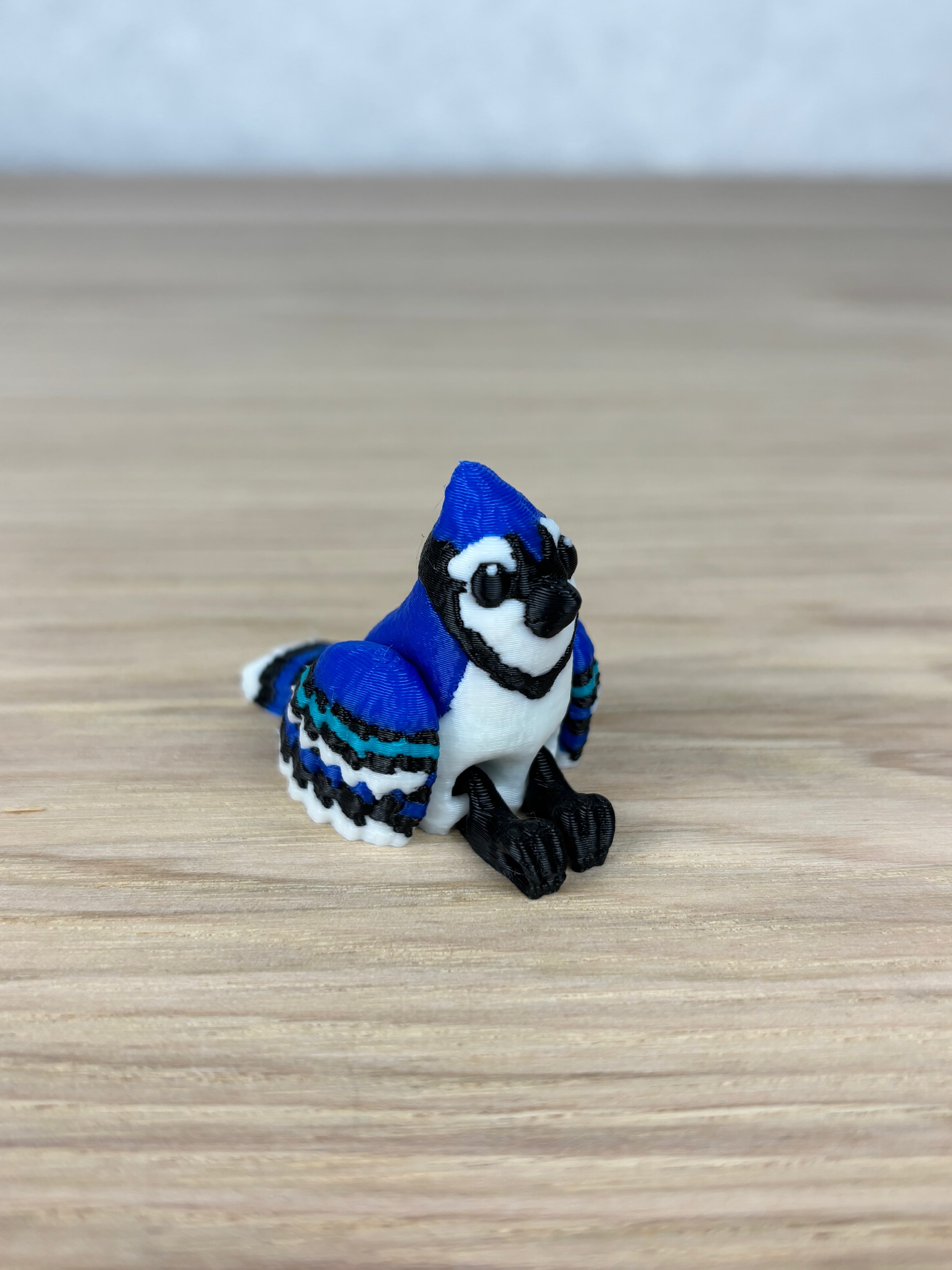 Blue Jay Fidget 3d model