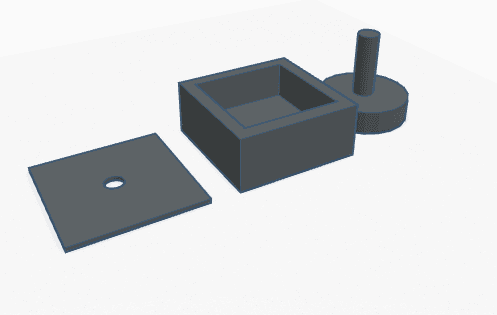 Water Bearing (PIECES) 3d model