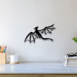 Dragon Wall Art 3d model