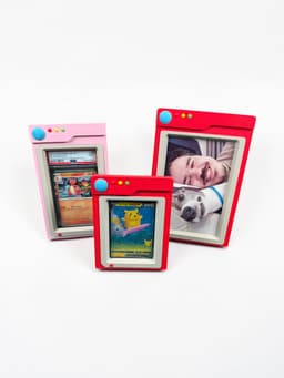 CARDBOY Pokedex Card Holder (Toploader, Mag Case, Graded and 4x6 Photos) 3d model