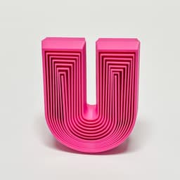Alphabet Layered Fidgets 3d model