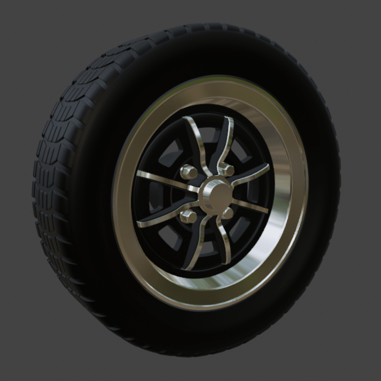 EMPI Sprintstar wheel 1/64 3d model