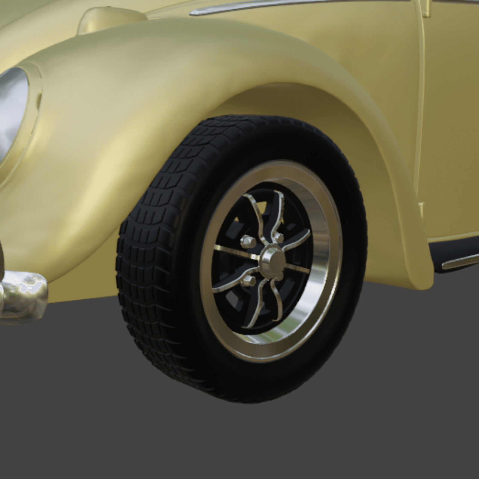 EMPI Sprintstar wheel 1/64 3d model