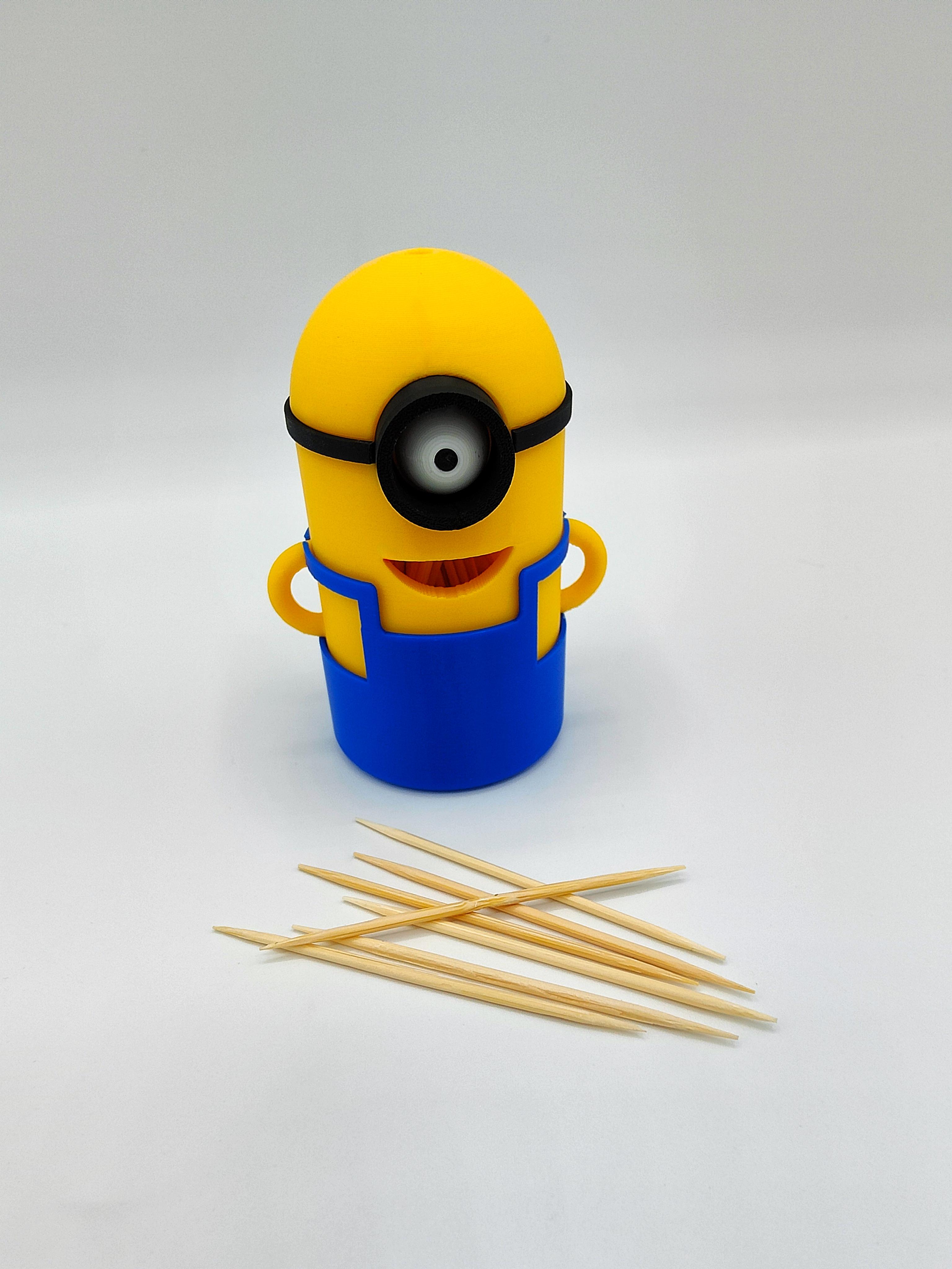 Minion Toothpick holder 3d model