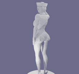 Sexy Sailor GIrl v2 3d model
