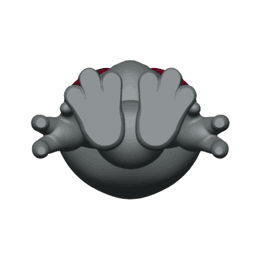 Cute Cryptid Dover Demon STL Kawaii Cryptid Figure for 3D Printing 3d model