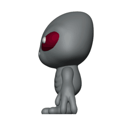 Cute Cryptid Dover Demon STL Kawaii Cryptid Figure for 3D Printing 3d model