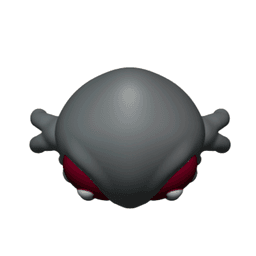 Cute Cryptid Dover Demon STL Kawaii Cryptid Figure for 3D Printing 3d model