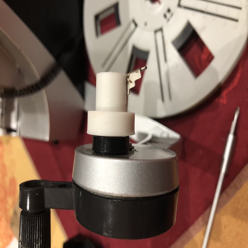Super8 reel adapter Elmo 3d model