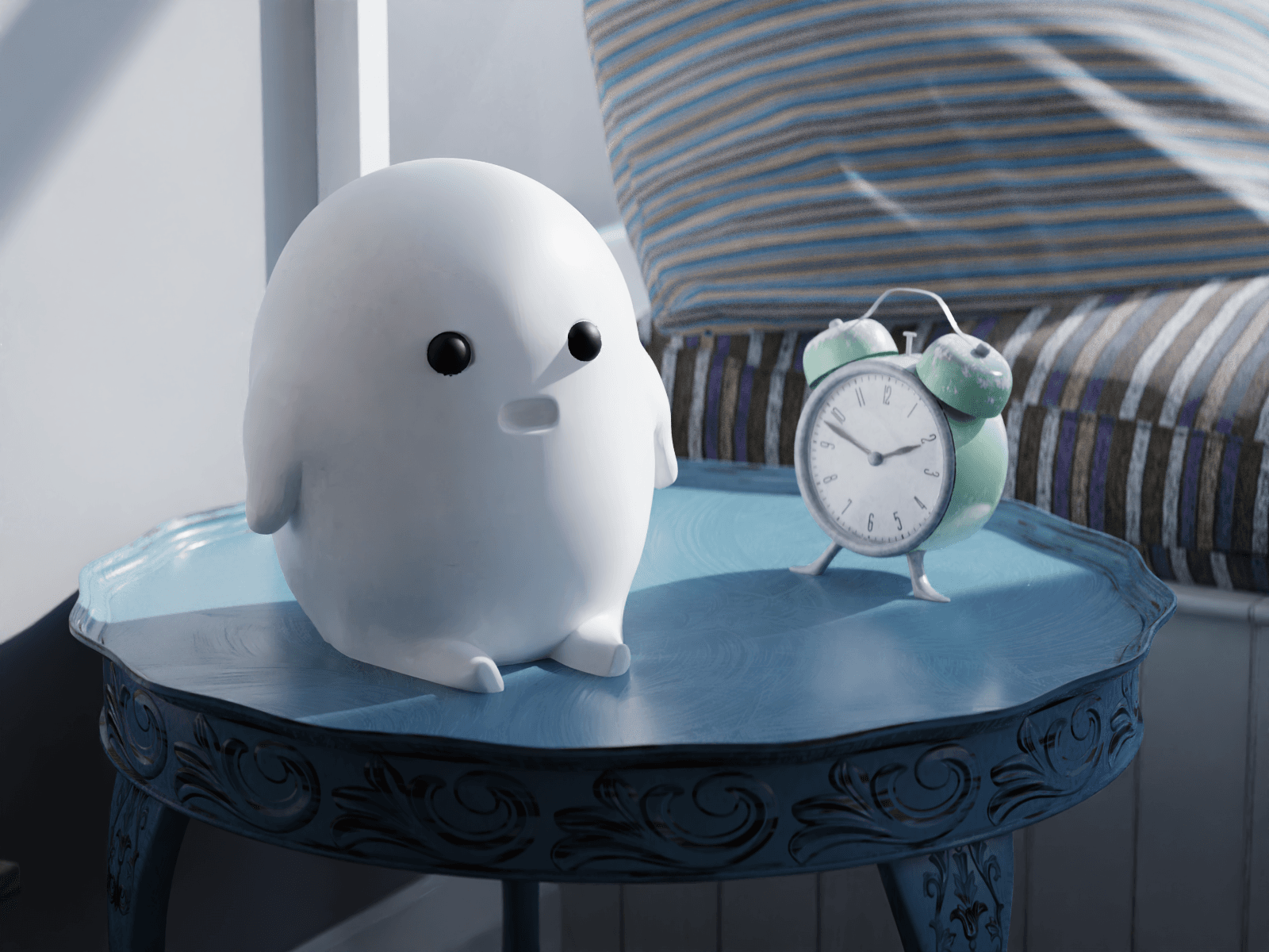 The Marshmallow Guardian: Fluffernut's Journey 3d model