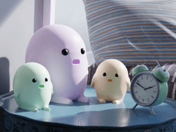 The Marshmallow Guardian: Fluffernut's Journey 3d model