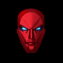 RedHood Tech Helmet 3d model