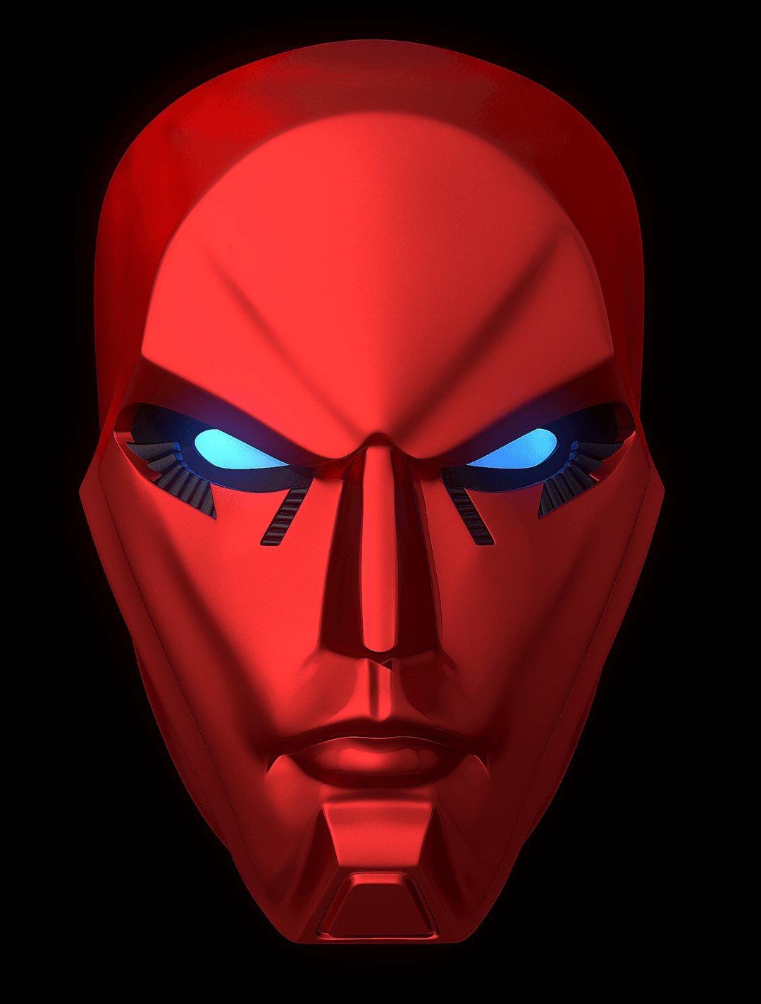 RedHood Tech Helmet 3d model