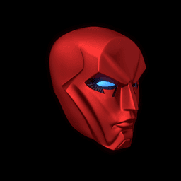 RedHood Tech Helmet 3d model