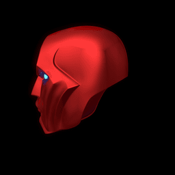 RedHood Tech Helmet 3d model