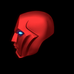 RedHood Tech Helmet 3d model