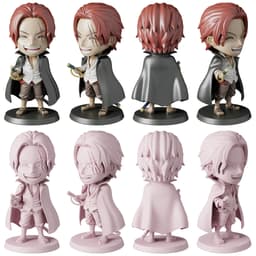 One Piece STL Files - Luffy Zoro Nami Sanji - Pirate Crew 3D Print Models 3d model