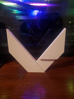 Valorent logo 3d model