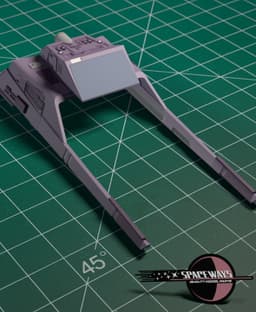 1/350 Vulcan Long Range Shuttle Surak Kit 3d model