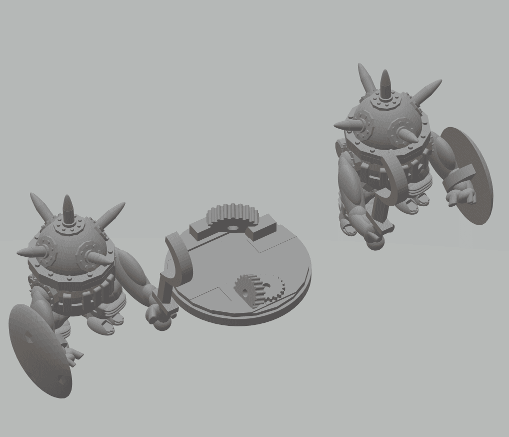 FHW: Zorblin Cult of the Flat Moon Sapper Melee Trooper 3d model