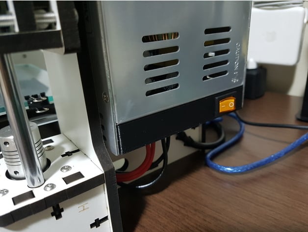 12 Volt Power Supply Cover - Remixed 3d model