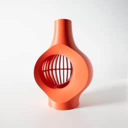 The Koko Vase, Modern and Unique Home Decor for Dried and Preserved Flower Arrangement | STL File 3d model