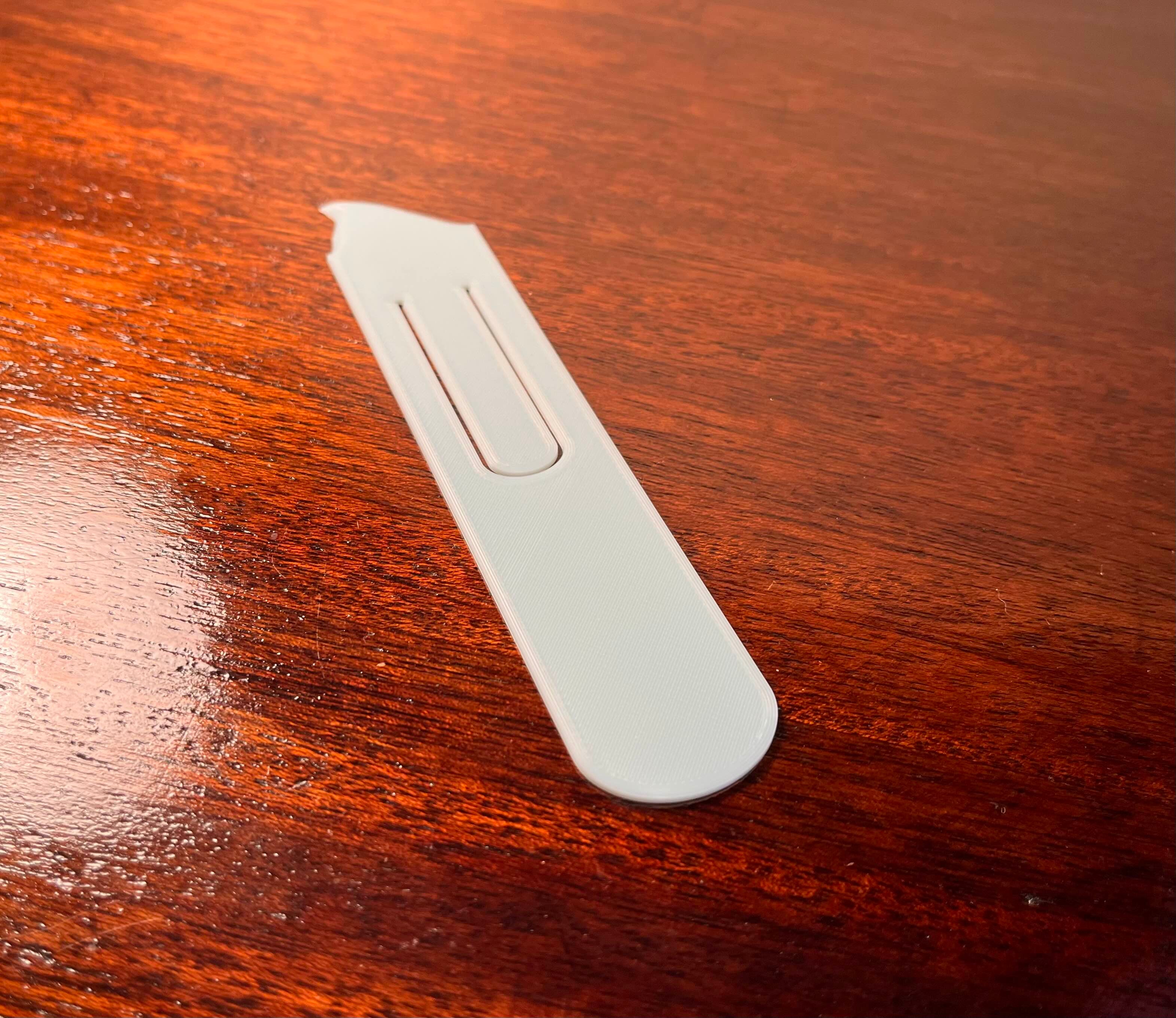 Shark Bookmark 3d model