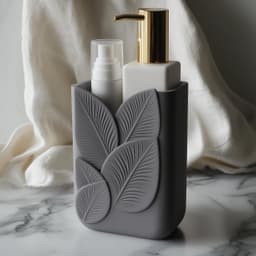 Leaf Touch Multi-Purpose Holder - Elegant Leaf Design Multi-Purpose Holder | Stylish Storage Solutio 3d model